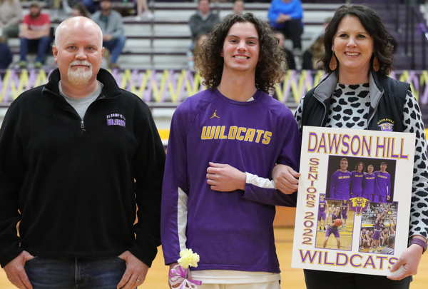 2022 Bloomfield High School Sports Senior Night Featuring Dawson Hill