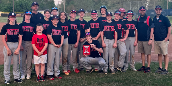 DMS Baseball Team Wins East Prairie Tournament