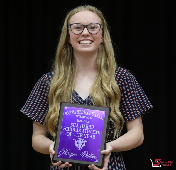 Phillips Receives 2022 Bill Harris Scholar Athlete of the Year Award