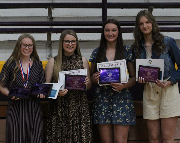 Bloomfield High School 2022 Varsity Volleyball Awards
