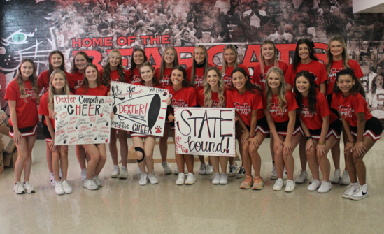 Good Luck Dexter Competitive Cheer!
