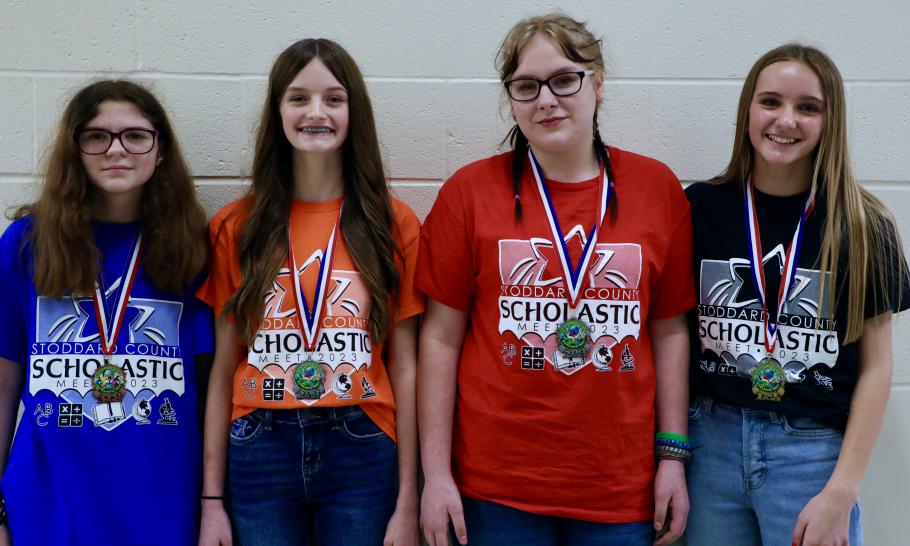 2023 Stoddard County Scholastic Meet Grade 7 Math Winners
