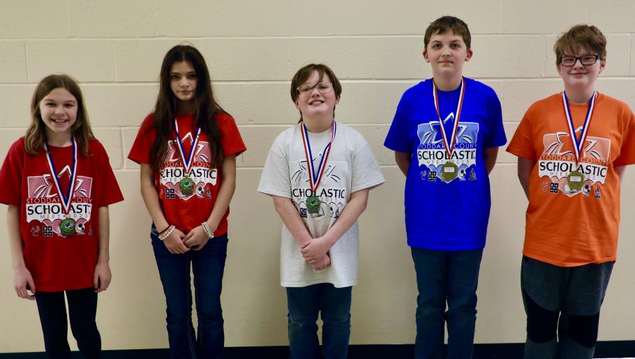 2023 Stoddard County Scholastic Meet Grade 5 Science Winners