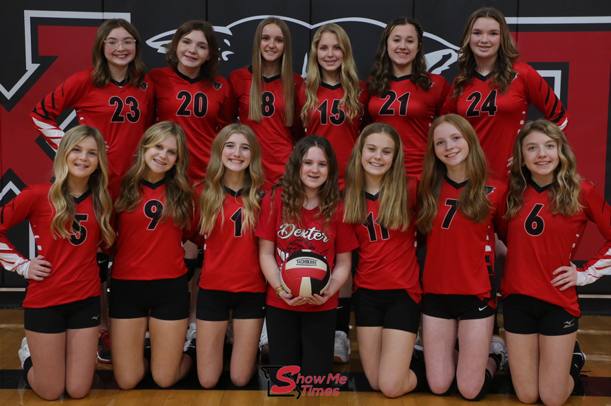 2023 Dexter Middle School 7th Grade Volleyball Schedule and Roster