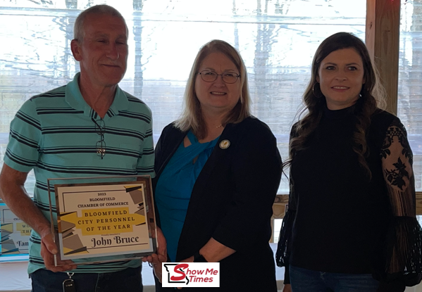 John Bruce Named Bloomfield Chamber City Personnel of the Year