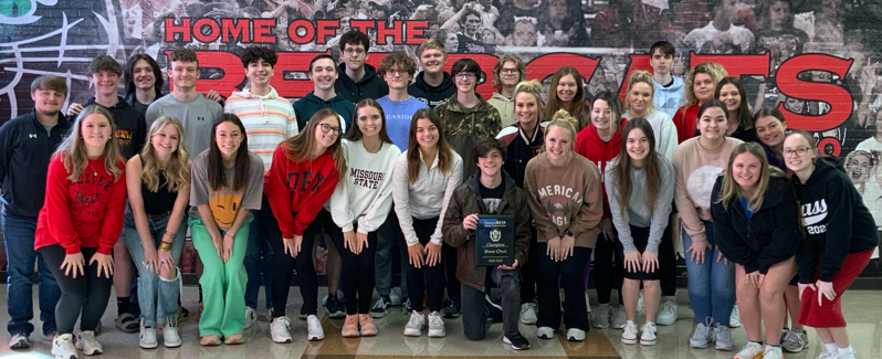 DHS Show Choir Earns 1st Place at Sr. Beta Convention
