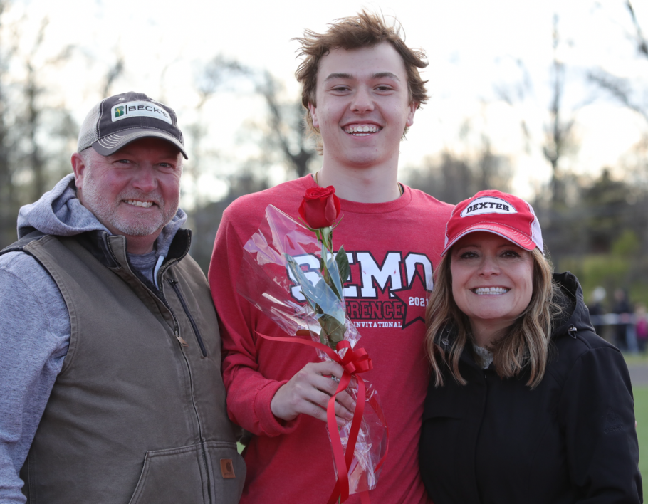 2023 DHS Track Senior Night Featuring Clayton Bell