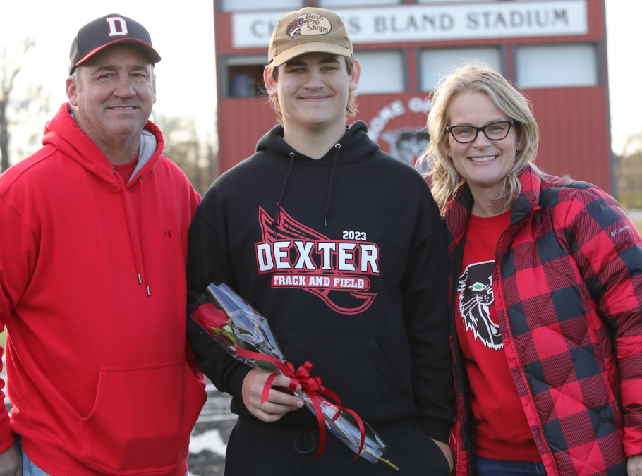 2023 DHS Track Senior Night Featuring Myles Keena