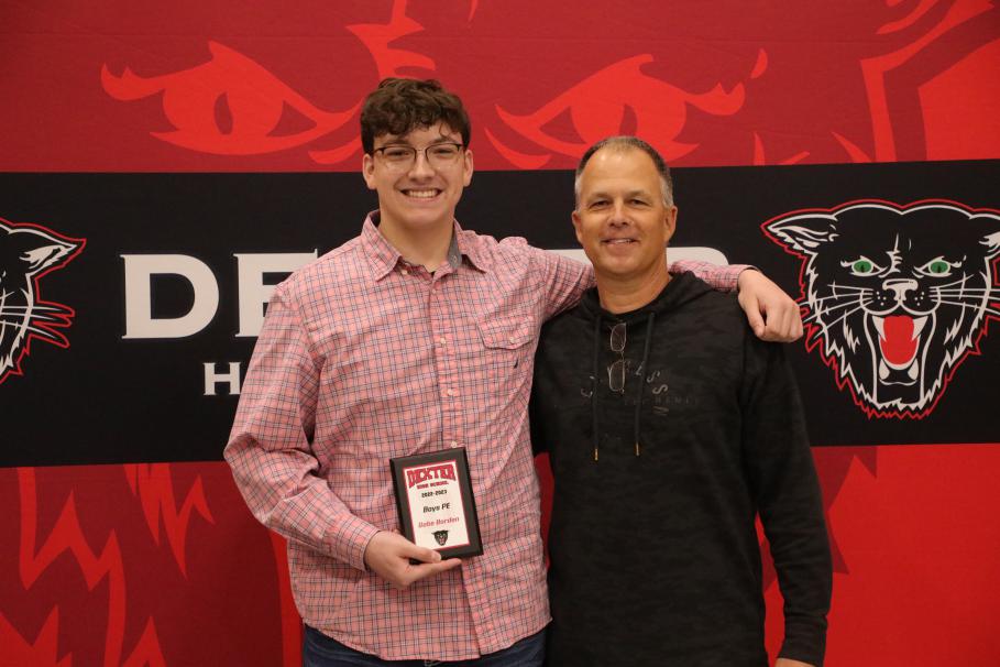 2022-2023 DHS Awards Assembly - Boys Physical Education - Gabe Borden