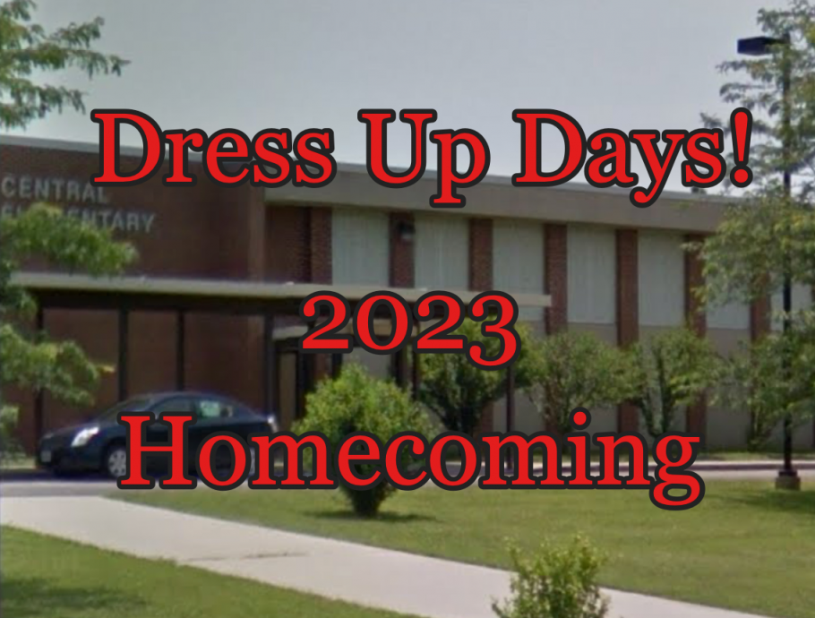 Central Elementary Dress Up Days for 2023 Football Homecoming