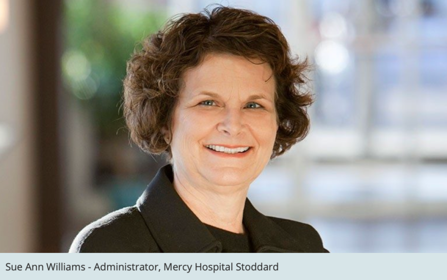 Mercy Hospital Spotlight Featuring Sue Ann Williams