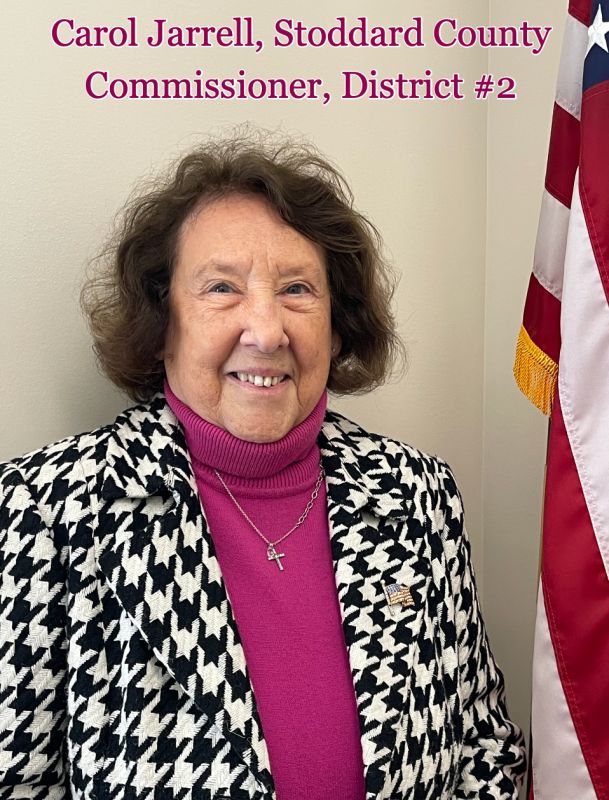 Carol Jarrell Announces Re-Election Bid for Stoddard County Commission, District 2