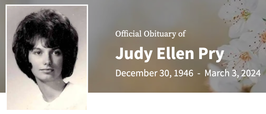 In Memory of Judy Ellen Pry,