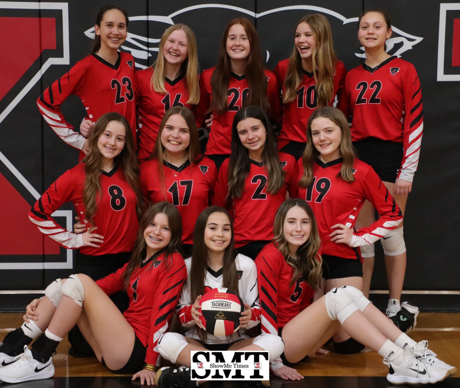 2024 T.S. Hill Middle School 7th Grade Volleyball Roster