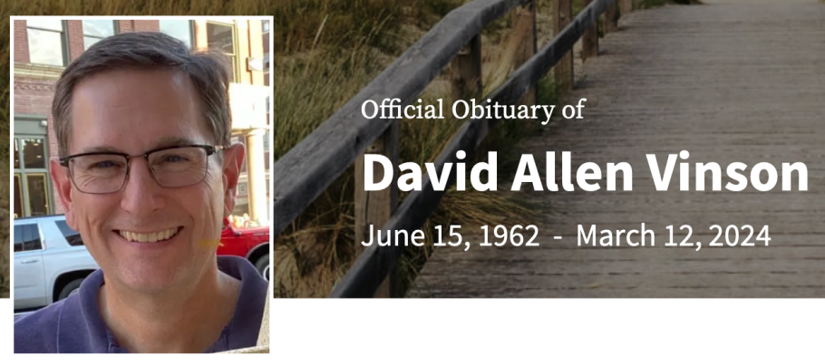 In Memory of David Allen Vinson