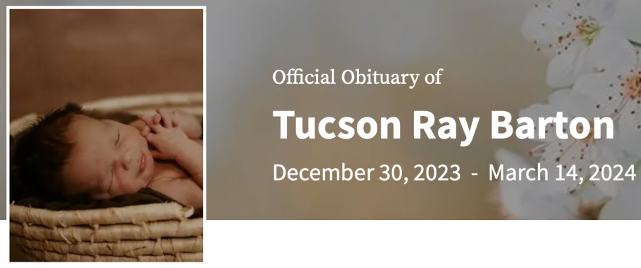 In Memory of Tucson Ray Barton