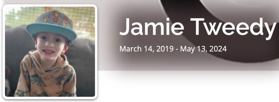 In Memory of Jamison “Jamie” Allen Tweedy