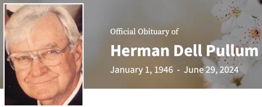 In Memory of Herman Dell Pullum