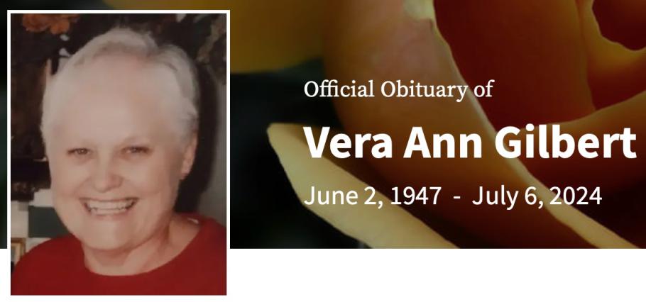 In Memory of Vera Ann Gilbert