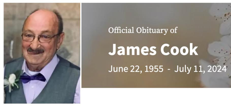 In Memory of James Henry Cook