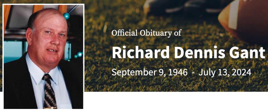 In Memory of Richard Dennis Gant