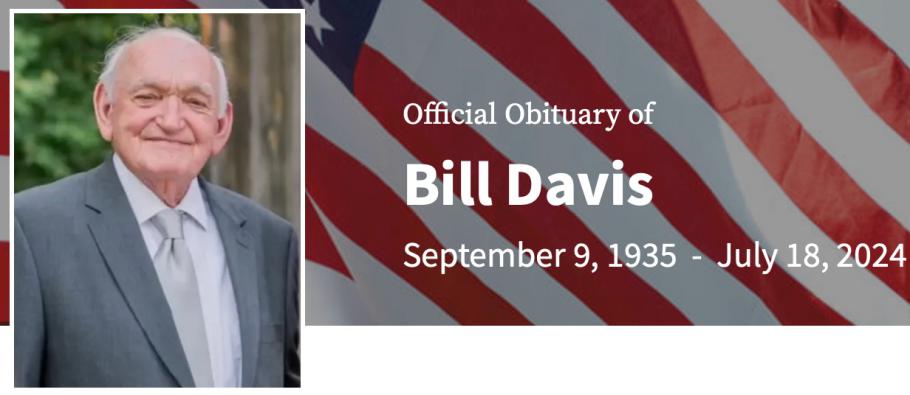 In Memory of William Charles “Bill” Davis