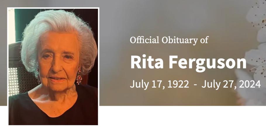 In Memory of Rita Ferguson