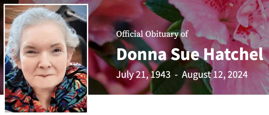 In Memory of Donna Sue Hatchel