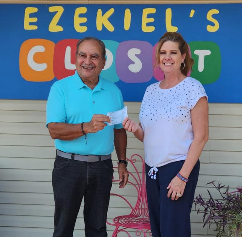 IDASC Donates to Ezekiel's Closet in Dexter