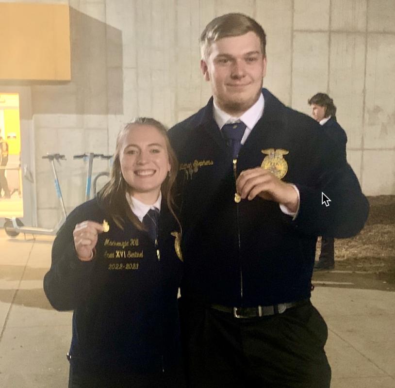 Local FFA Member Awarded National American FFA Degree INDIANAPOLIS