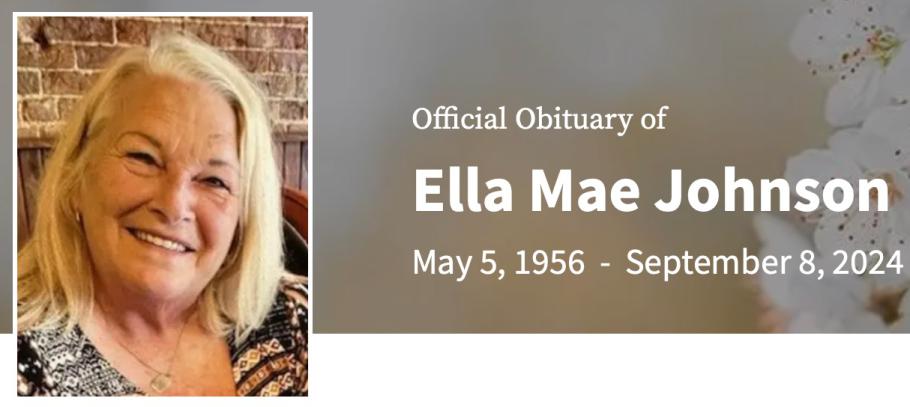 In Memory of Ella Mae Johnson