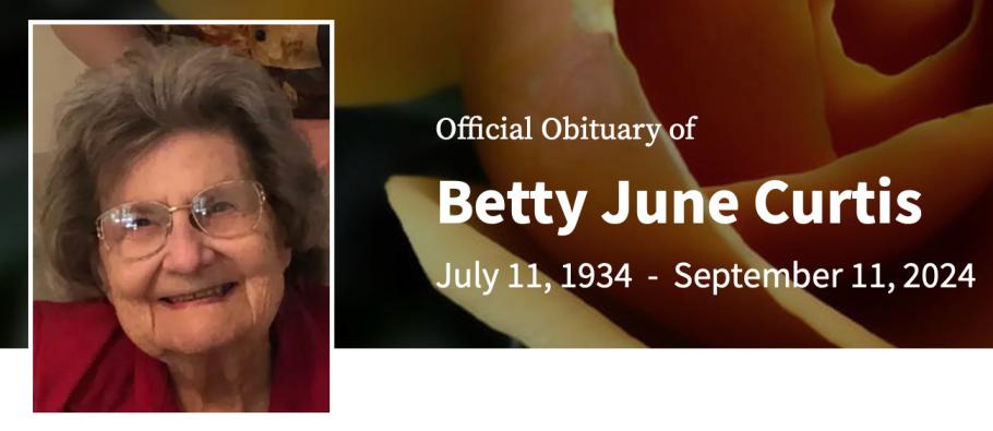 In Memory of Betty June Curtis
