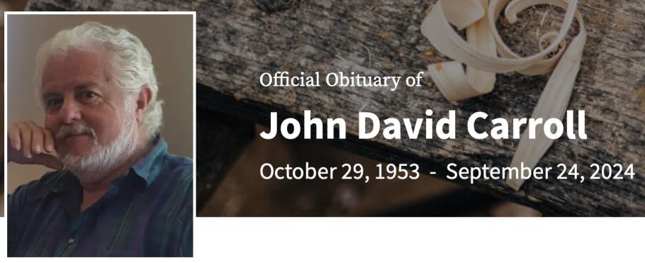In Memory of John David Carroll