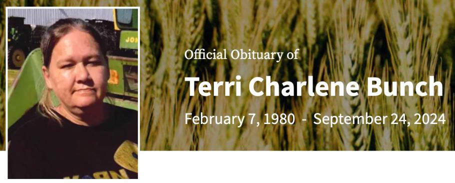 In Memory of Terri Charlene Bunch