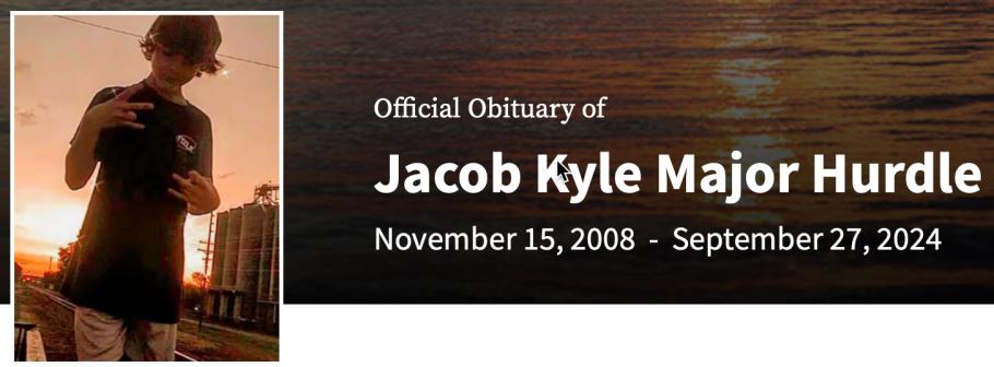 In Memory of Jacob Kyle Major Hurdle