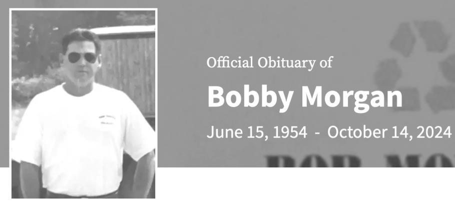 In Memory of Robert Joseph Morgan (Bobby)