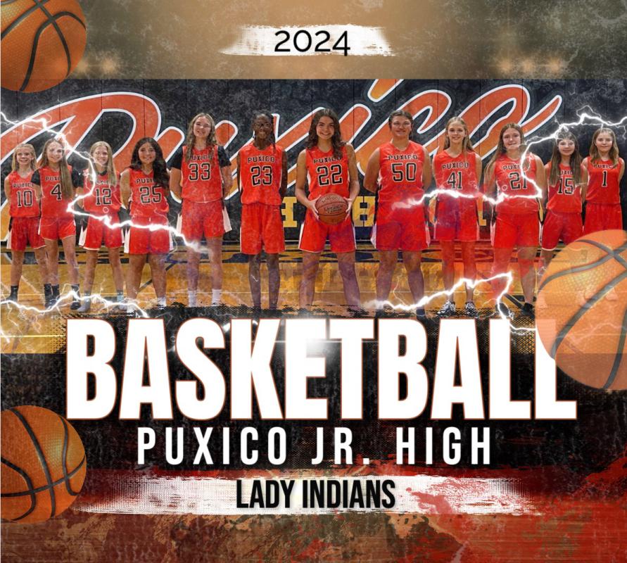 Puxico Junior High Lady Indians had their Best Year Ever, the Future of Girls Basketball Looks Good