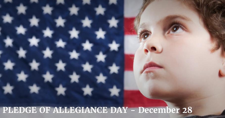 Today is National Pledge of Allegiance Day