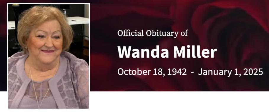 In Memory of Wanda Lois McRoy Miller