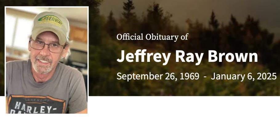In Memory of Jeffrey Ray Brown