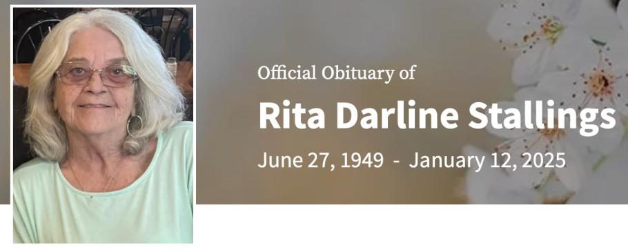 In Memory of Rita Darline Stallings