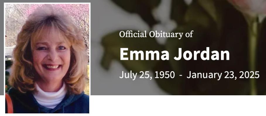 In Memory of Emma Jean Jordan