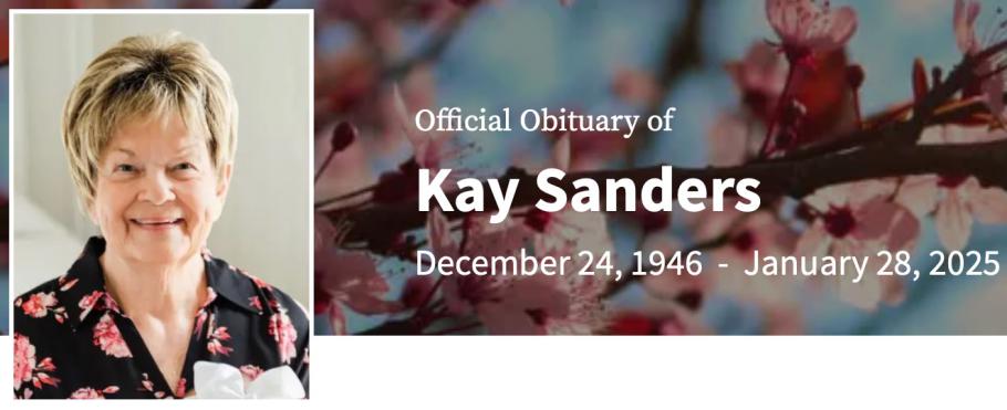 In Memory of Kay Sanders