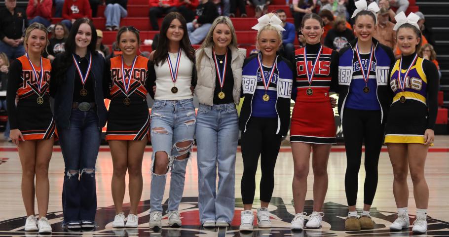 2025 SCAA All-Tournament Cheerleaders