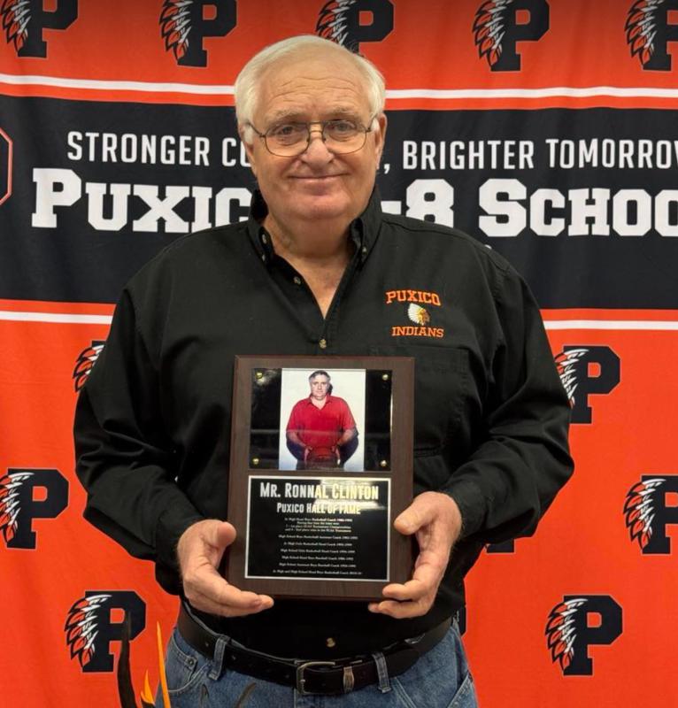 Ronnal Clinton Inducted into the 2025 Puxico Hall of Fame