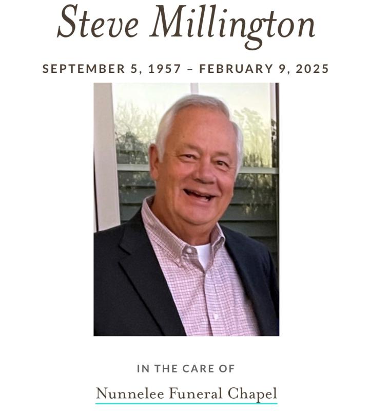 In Memory of Steven Cary Millington