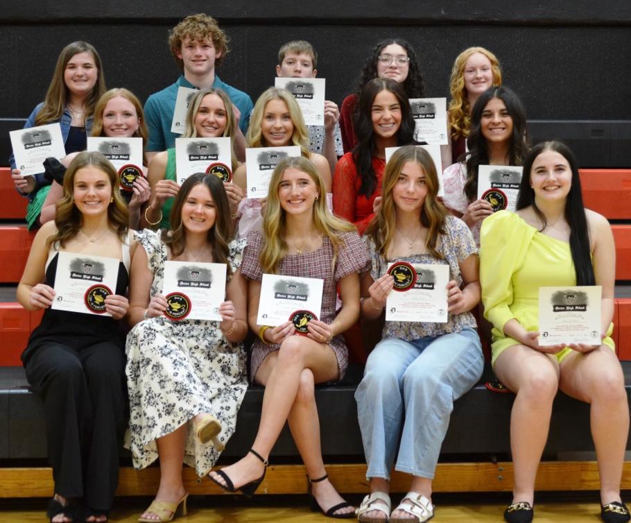 2025 DHS Freshmen Students Earn Top 10% Honors