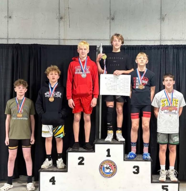 Casen Terry Wins 12U Wrestling Championship at Springfield
