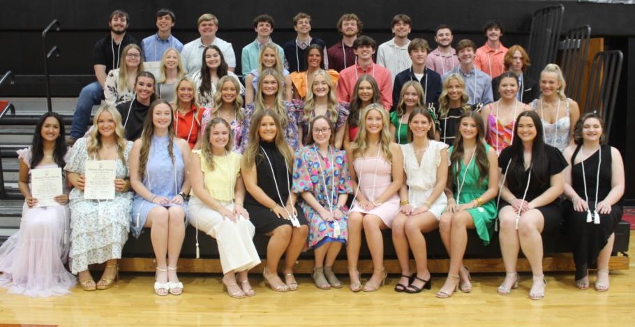 DHS Senior Members Recognized at National Honor Society