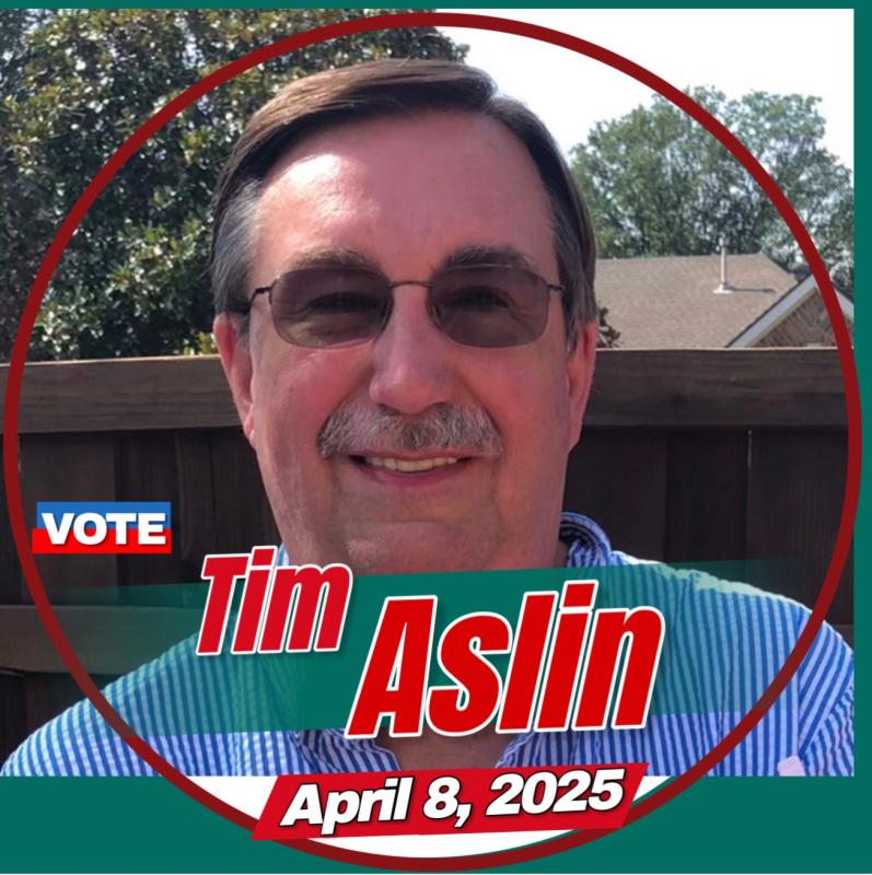 Tim Aslin is Running for Re-Election for Dexter City Alderman Ward 2